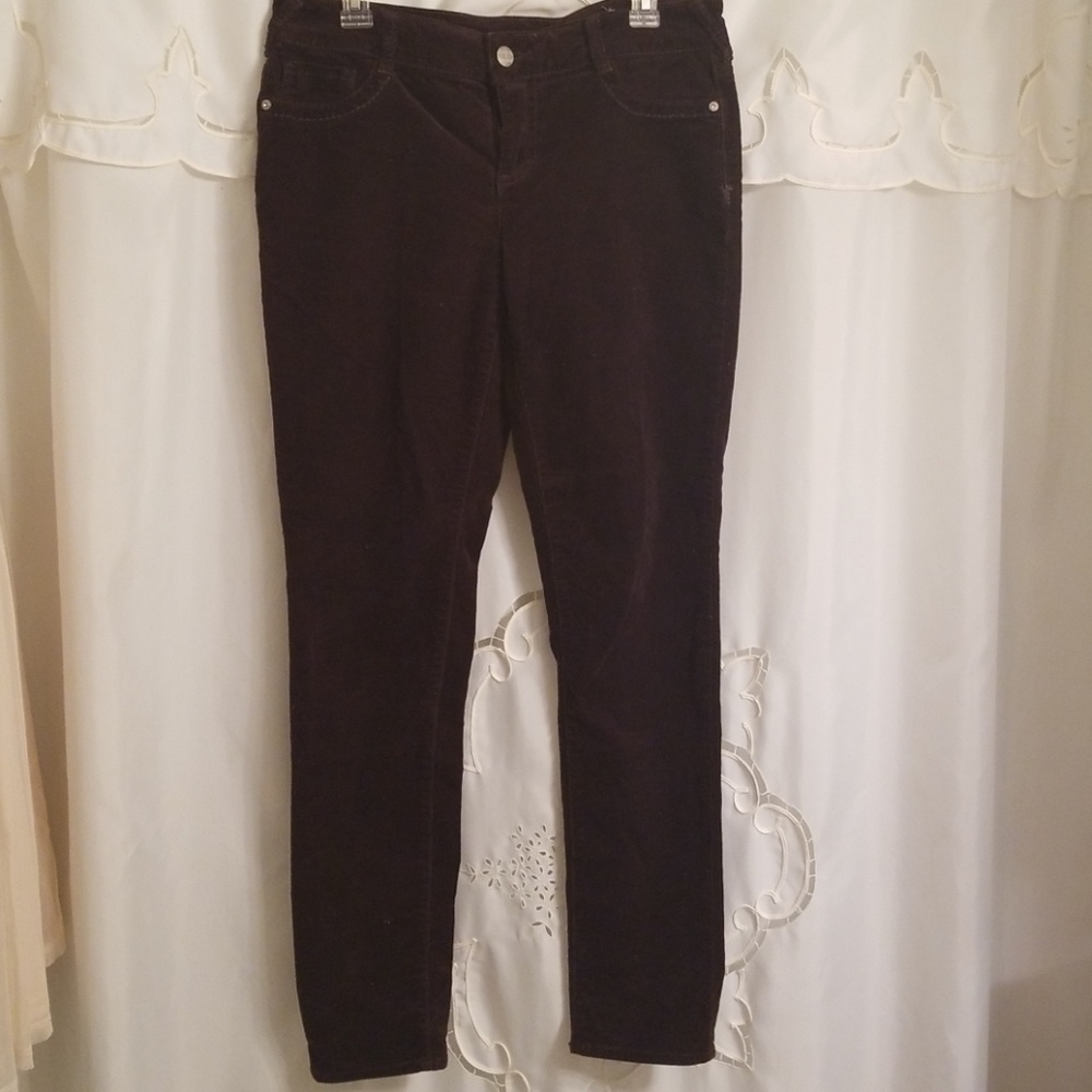 Chocolate brown Corduroy skinny pants